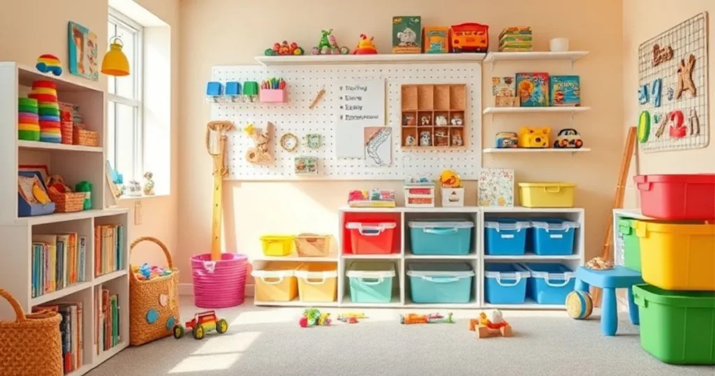 Ideas for Toy Organization