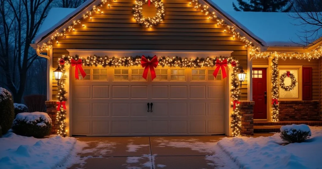 Garage Door Christmas