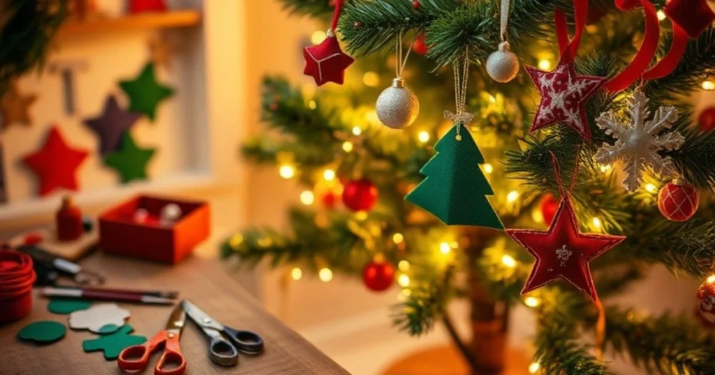 diy felt christmas ornaments