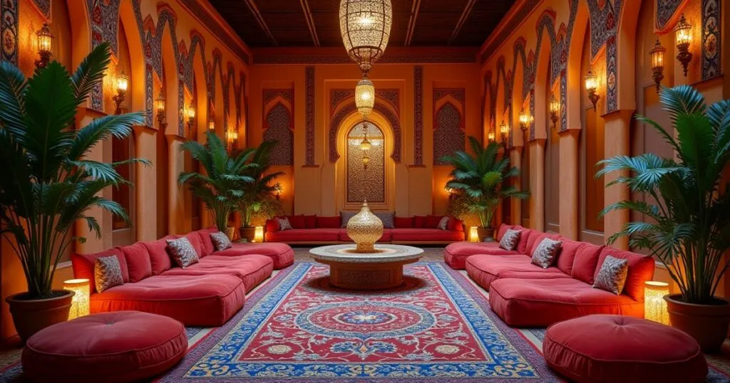 Moroccan Backdrop Decoration