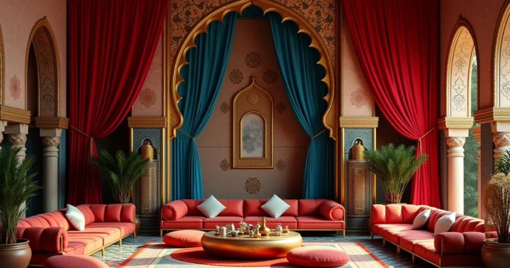 Moroccan Backdrop Decoration