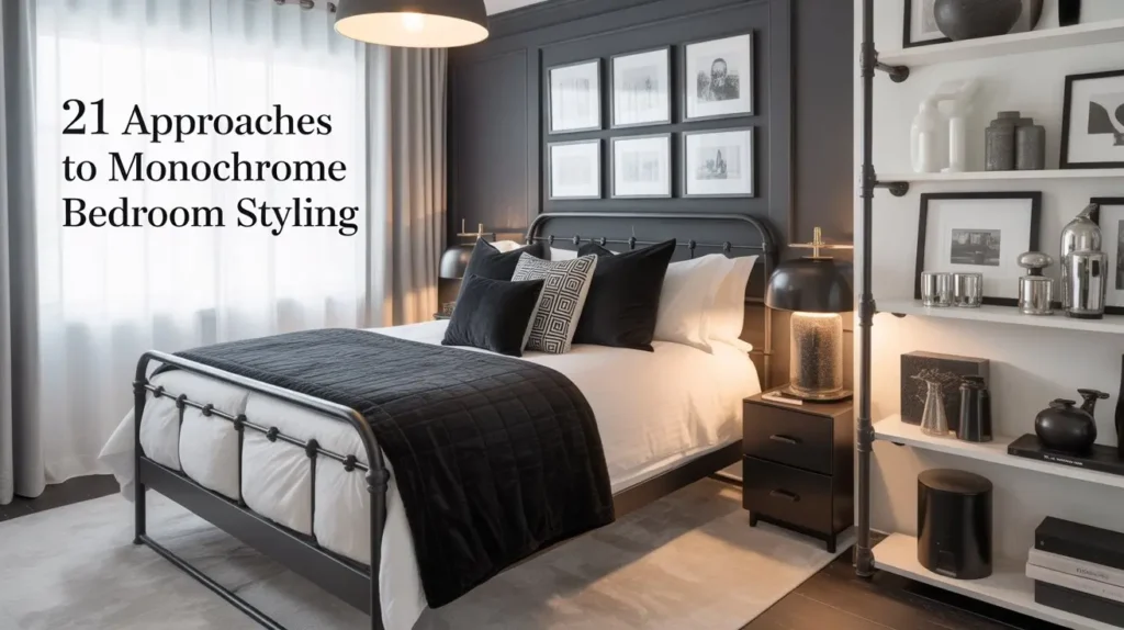 Black And White Bedroom